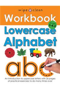Wipe Clean Workbook - Lowercase Alphabet