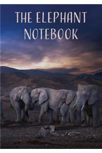 Elephant A5 Lined Notebook