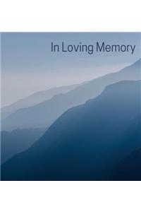 Memorial Guest Book (Hardback cover)