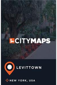 City Maps Levittown New York, USA