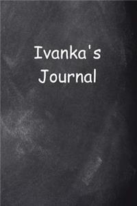 Ivanka Personalized Name Journal Custom Name Gift Idea Ivanka