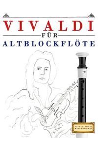 Vivaldi Für Altblockflöte