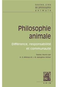 Textes Cles de Philosophie Animale