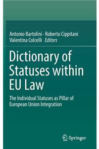 Dictionary of Statuses Within Eu Law