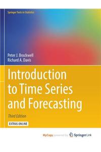 Introduction to Time Series and Forecasting