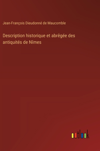 Description historique et abrêgée des antiquités de Nîmes