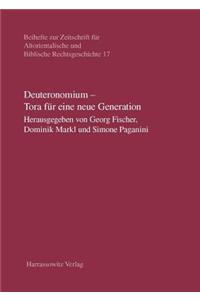 Deuteronomium - Tora Fur Eine Neue Generation