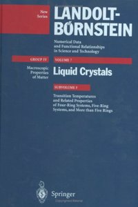 Transition Temperatures and Related Properties of Four-Ring Systems, Five-Ring Systems, and More than Five Rings