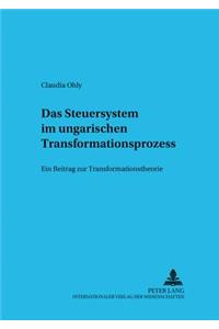 Das Steuersystem Im Ungarischen Transformationsprozess