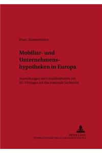 Mobiliar- Und Unternehmenshypotheken in Europa