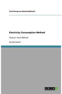 Electricity Consumption Method