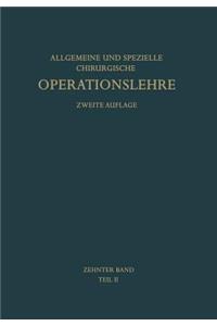 Die Operationen an den Extremitäten