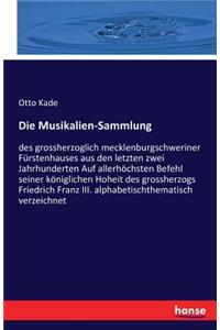 Die Musikalien-Sammlung