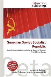 Georgian Soviet Socialist Republic
