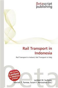 Rail Transport in Indonesia