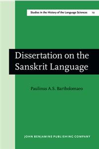Dissertation on the Sanskrit Language