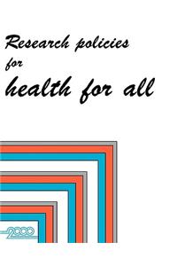Research Policies for Health for All