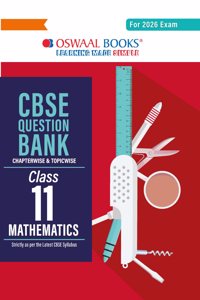 Oswaal CBSE Question Bank Class 11 Mathematics For 2026 Exam