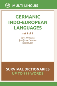 Germanic Languages Survival Dictionaries (Set 3 of 5)