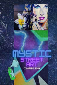Mystic Street Art Coloring Book