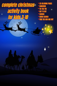 Complete Christmas Activity Book for Kids