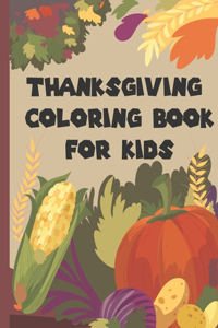 Thanksgiving Coloring Book for Kids