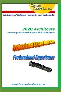 2020 Architects Directory of Search Firms and Recruiters