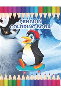 Penguin Coloring Book