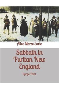 Sabbath in Puritan New England