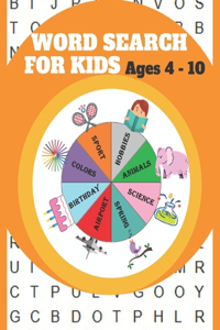 Word Search for Kids for Ages 4-10