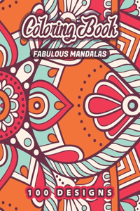 FABULOUS MANDALAS Coloring Book