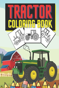 Tractor Coloring Book