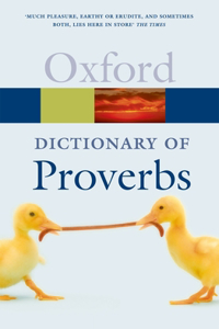 The Oxford Dictionary of Proverbs