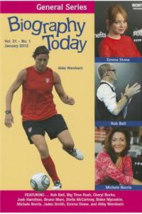 Biography Today 2012 Issue 1