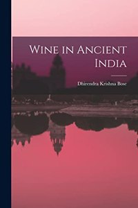 Wine in Ancient India