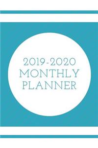 2019-2020 Monthly Planner