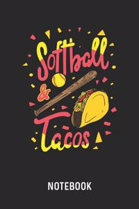 Softball & Tacos Notebook