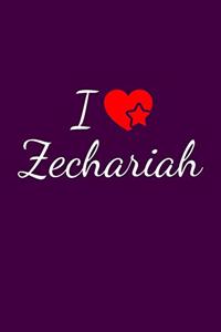I love Zechariah