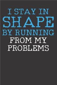 Running Workout Sarcastic Sayings Notebook Journal