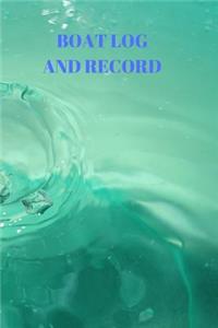 Boat Log and Record