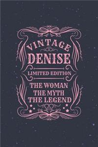 Vintage Denise Limited Edition the Woman the Myth the Legend