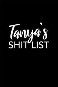 Tanya's Shit List
