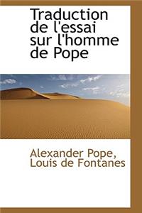 Traduction de l'essai sur l'homme de Pope