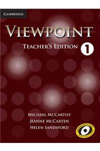 Viewpoint Level 1 Teacher's Edition with Assessment Audio CD/CD-ROM