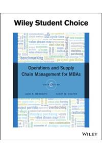 Operations and Supply Chain Management for MBAs