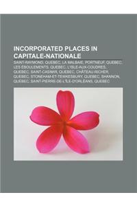 Incorporated Places in Capitale-Nationale