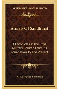 Annals of Sandhurst