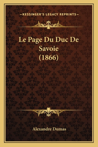 Page Du Duc De Savoie (1866)