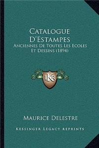 Catalogue D'Estampes