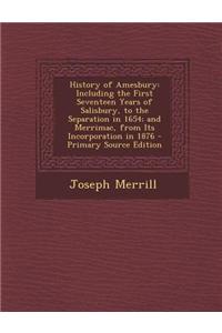History of Amesbury